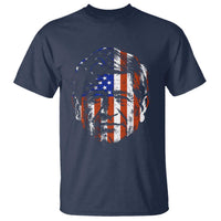 Cesar Chavez T Shirt Hispanic Heritage Month American Flag Portrait