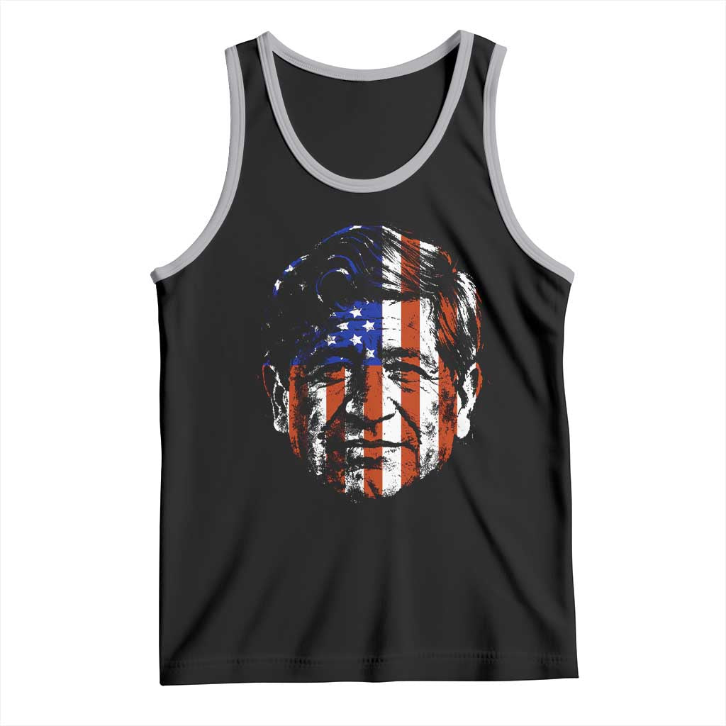 Cesar Chavez Tank Top Hispanic Heritage Month American Flag Portrait
