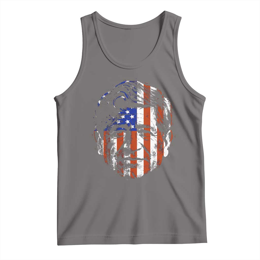 Cesar Chavez Tank Top Hispanic Heritage Month American Flag Portrait