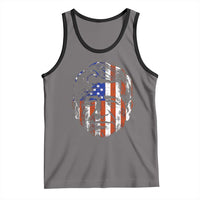 Cesar Chavez Tank Top Hispanic Heritage Month American Flag Portrait