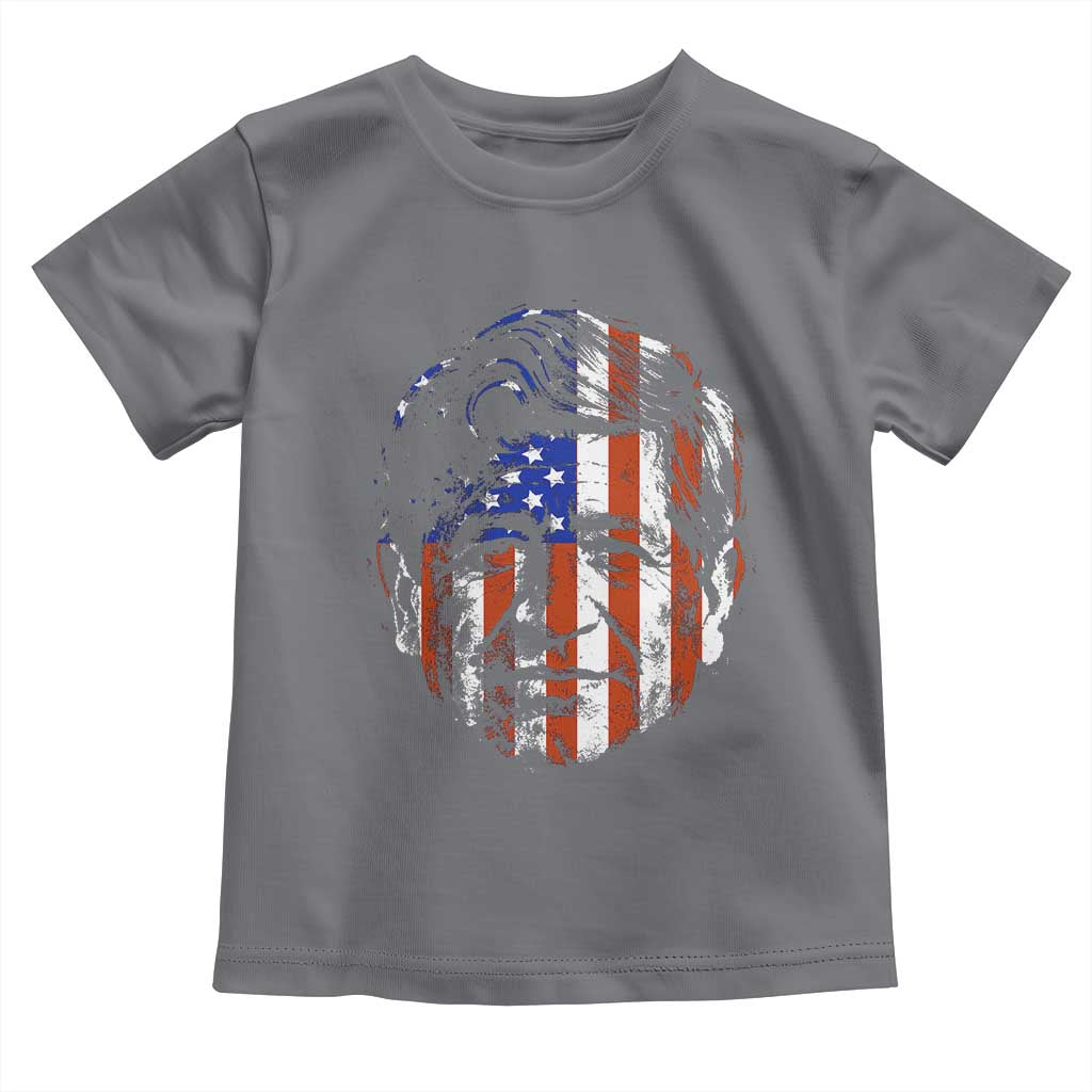 Cesar Chavez Toddler T Shirt Hispanic Heritage Month American Flag Portrait