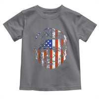 Cesar Chavez Toddler T Shirt Hispanic Heritage Month American Flag Portrait
