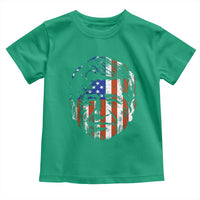Cesar Chavez Toddler T Shirt Hispanic Heritage Month American Flag Portrait