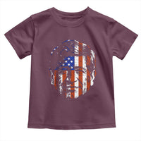 Cesar Chavez Toddler T Shirt Hispanic Heritage Month American Flag Portrait