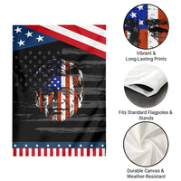 Cesar Chavez Garden Flag Hispanic Heritage Month American Flag Portrait