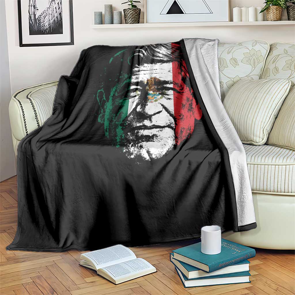Cesar Chavez Day Mexican American Pride Throw Blanket