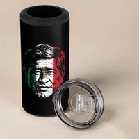 Cesar Chavez Day Mexican American Pride 4 in 1 Can Cooler Tumbler