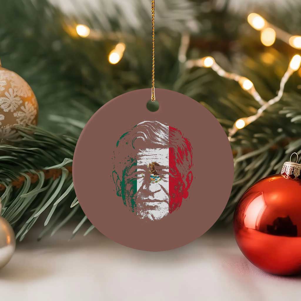 Cesar Chavez Day Mexican American Pride Ceramic Ornament