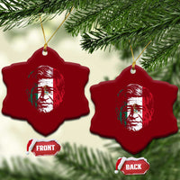Cesar Chavez Day Mexican American Pride Ceramic Ornament