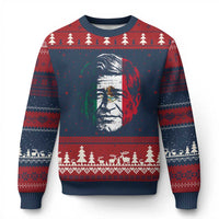 Cesar Chavez Day Mexican American Pride Ugly Christmas Sweater