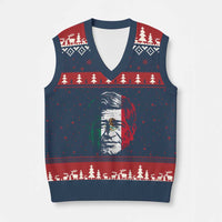 Cesar Chavez Day Mexican American Pride V-Neck Knit Sweater Vest