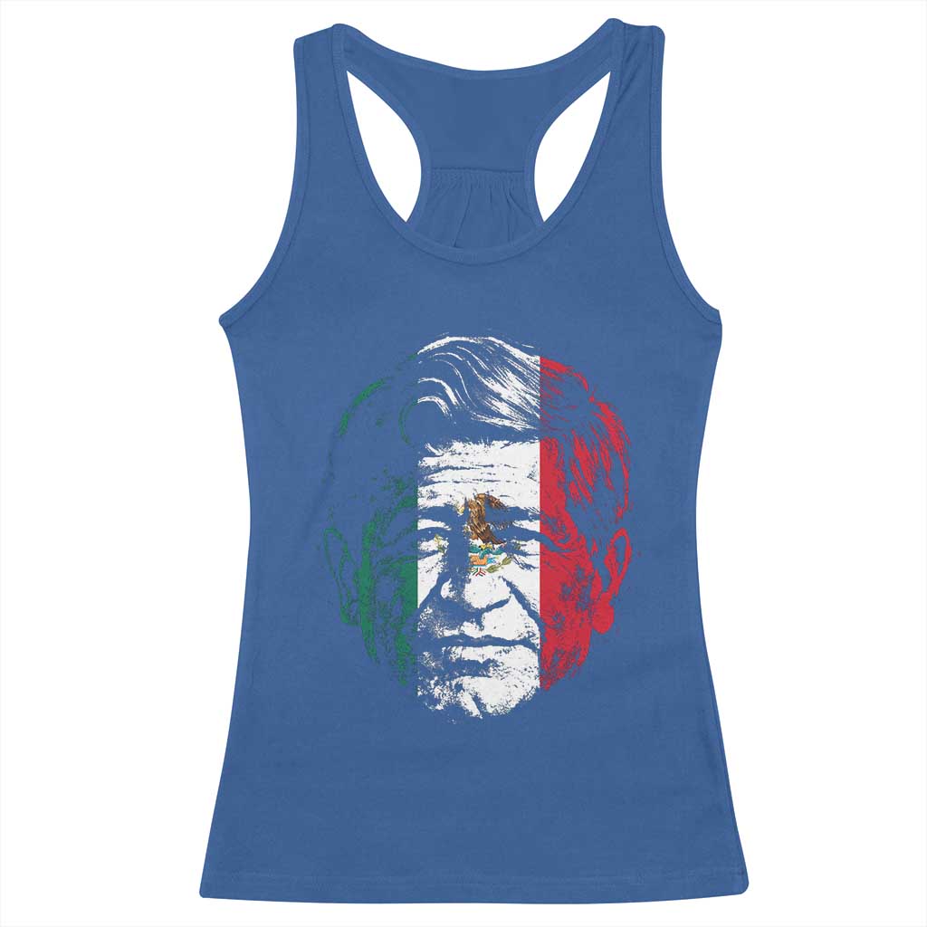 Cesar Chavez Day Mexican American Pride Racerback Tank Top