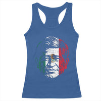 Cesar Chavez Day Mexican American Pride Racerback Tank Top