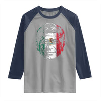 Cesar Chavez Day Mexican American Pride Raglan Shirt