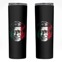 Cesar Chavez Day Mexican American Pride Skinny Tumbler