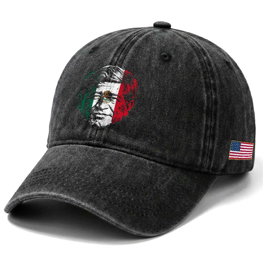 Cesar Chavez Day Mexican American Pride Washed Cotton Baseball Cap