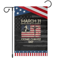 Cesar Chavez March 31 Celebration Garden Flag Christian American Flag Religious
