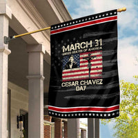 Cesar Chavez March 31 Celebration Garden Flag Christian American Flag Religious