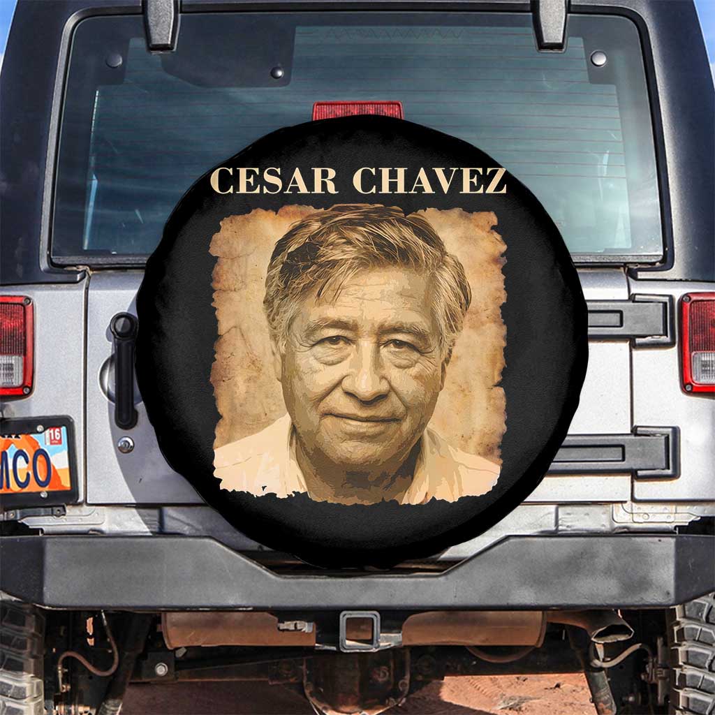 Cesar Chavez Spare Tire Cover Mexican American Pride Latino Heritage