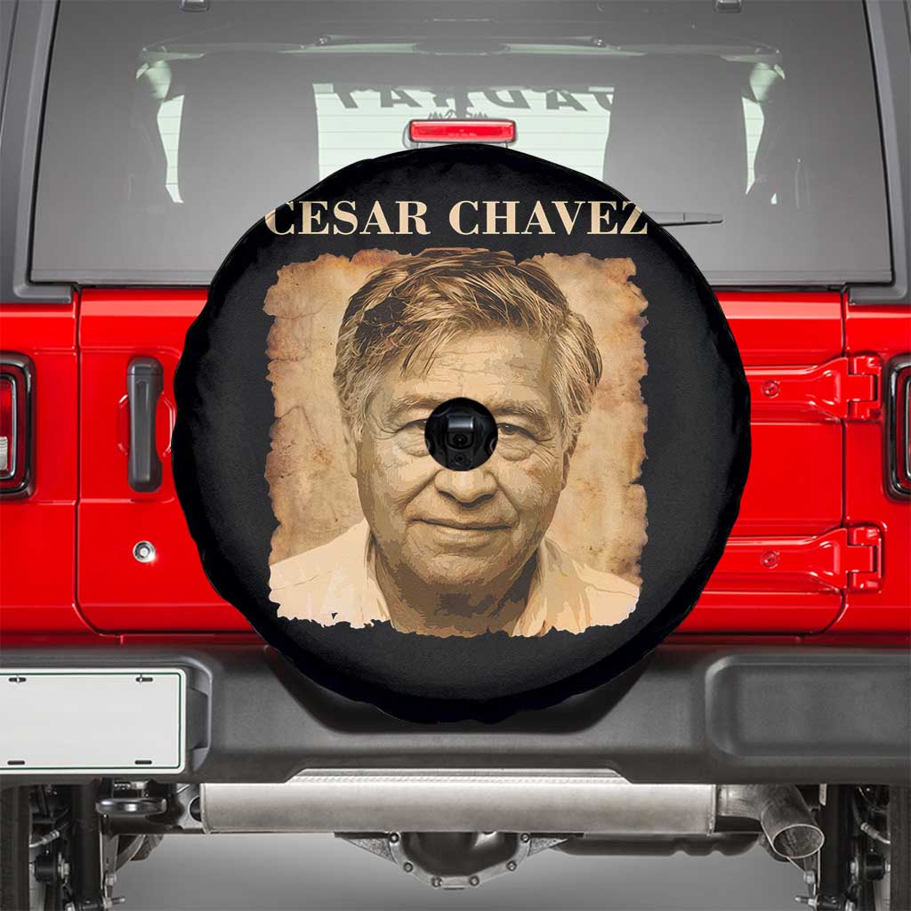 Cesar Chavez Spare Tire Cover Mexican American Pride Latino Heritage