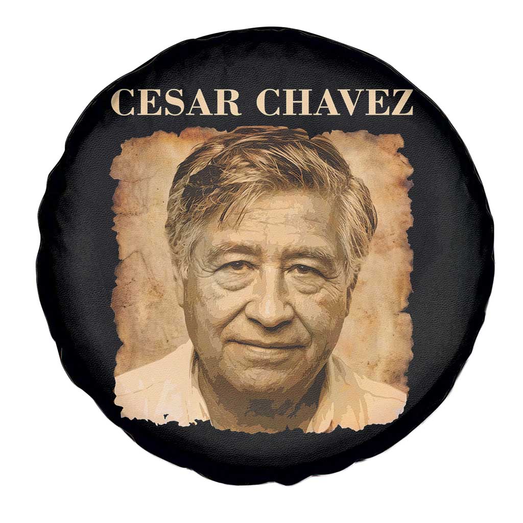 Cesar Chavez Spare Tire Cover Mexican American Pride Latino Heritage