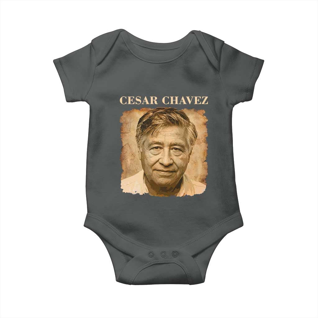 Cesar Chavez Baby Onesie Mexican American Pride Latino Heritage