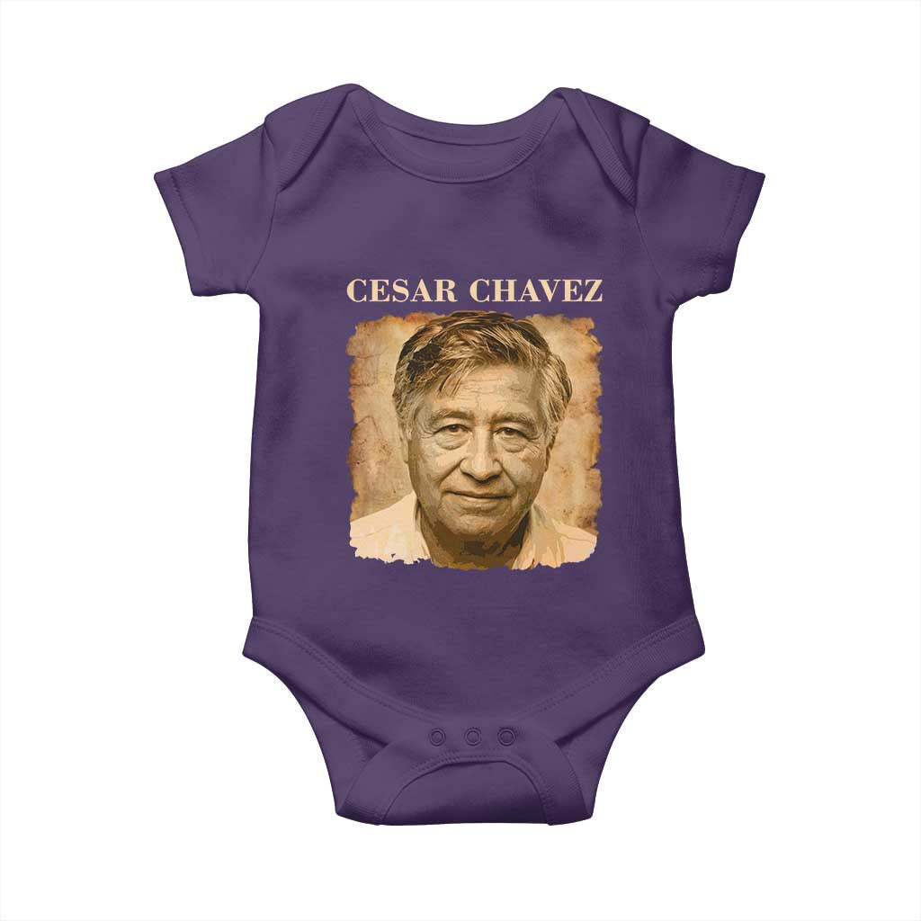 Cesar Chavez Baby Onesie Mexican American Pride Latino Heritage