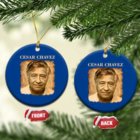 Cesar Chavez Ceramic Ornament Mexican American Pride Latino Heritage