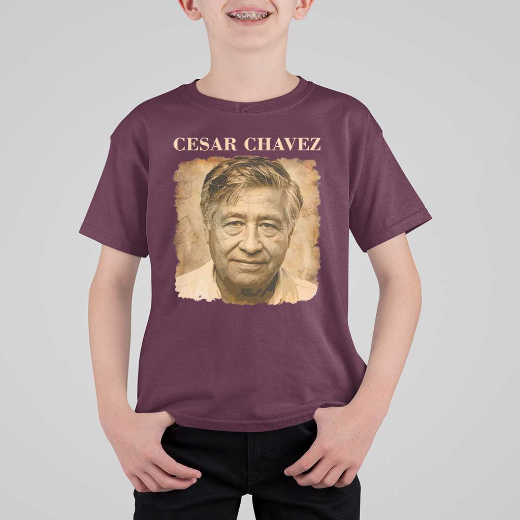 Cesar Chavez T Shirt For Kid Mexican American Pride Latino Heritage
