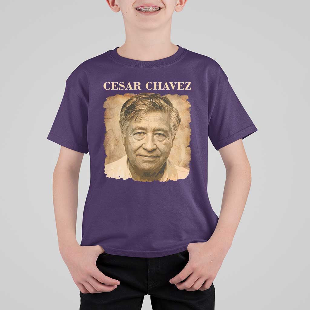 Cesar Chavez T Shirt For Kid Mexican American Pride Latino Heritage