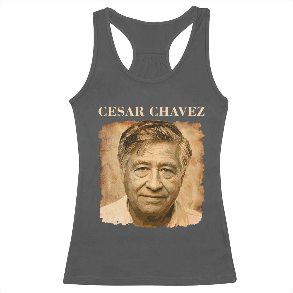 Cesar Chavez Racerback Tank Top Mexican American Pride Latino Heritage