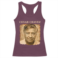 Cesar Chavez Racerback Tank Top Mexican American Pride Latino Heritage