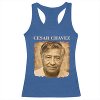 Cesar Chavez Racerback Tank Top Mexican American Pride Latino Heritage