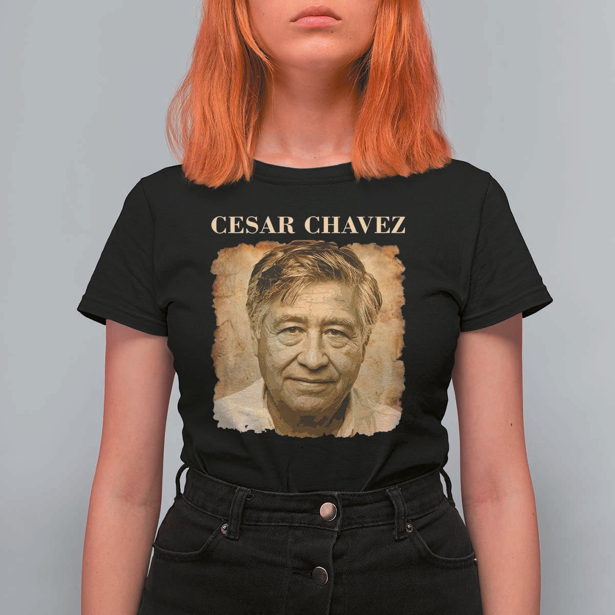 Cesar Chavez T Shirt For Women Mexican American Pride Latino Heritage