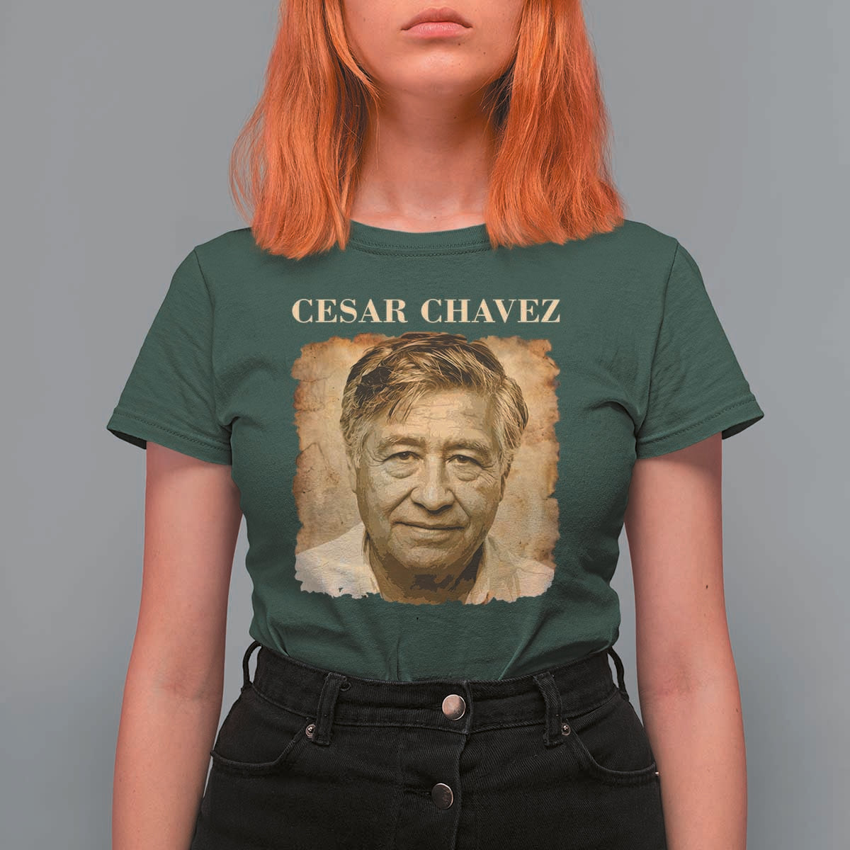 Cesar Chavez T Shirt For Women Mexican American Pride Latino Heritage