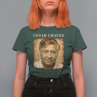 Cesar Chavez T Shirt For Women Mexican American Pride Latino Heritage