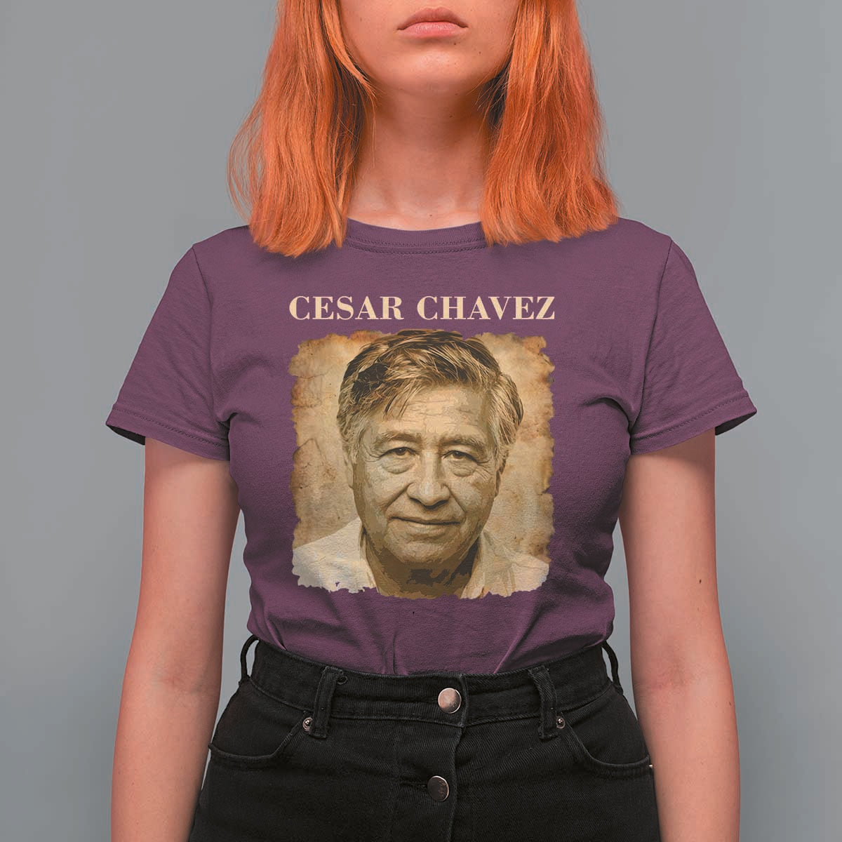 Cesar Chavez T Shirt For Women Mexican American Pride Latino Heritage