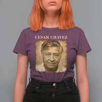 Cesar Chavez T Shirt For Women Mexican American Pride Latino Heritage