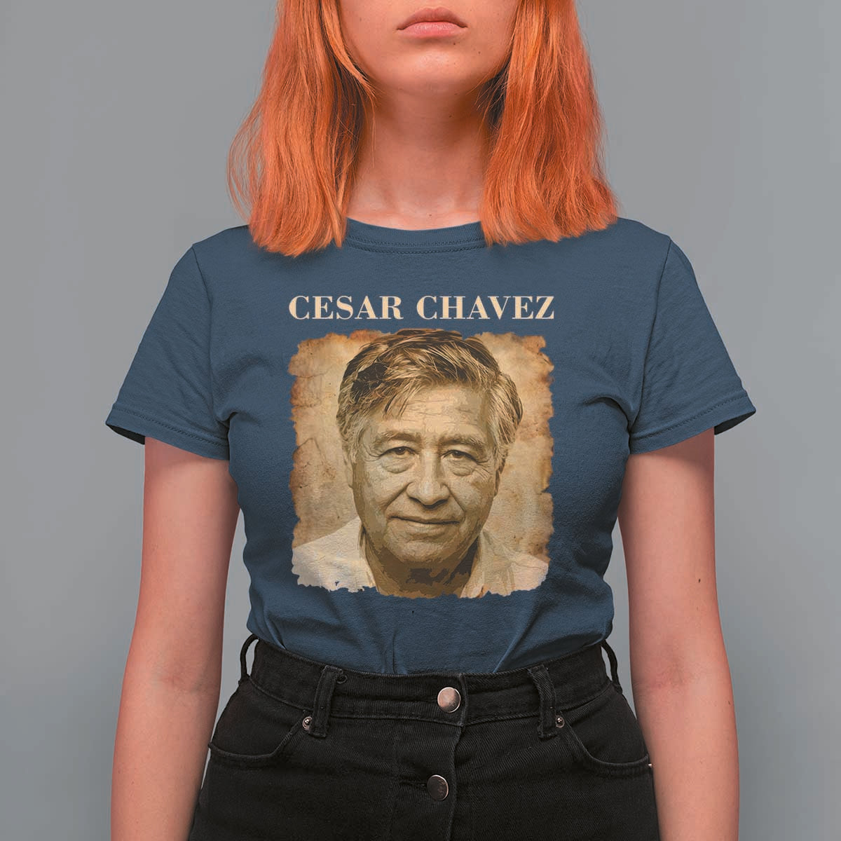 Cesar Chavez T Shirt For Women Mexican American Pride Latino Heritage