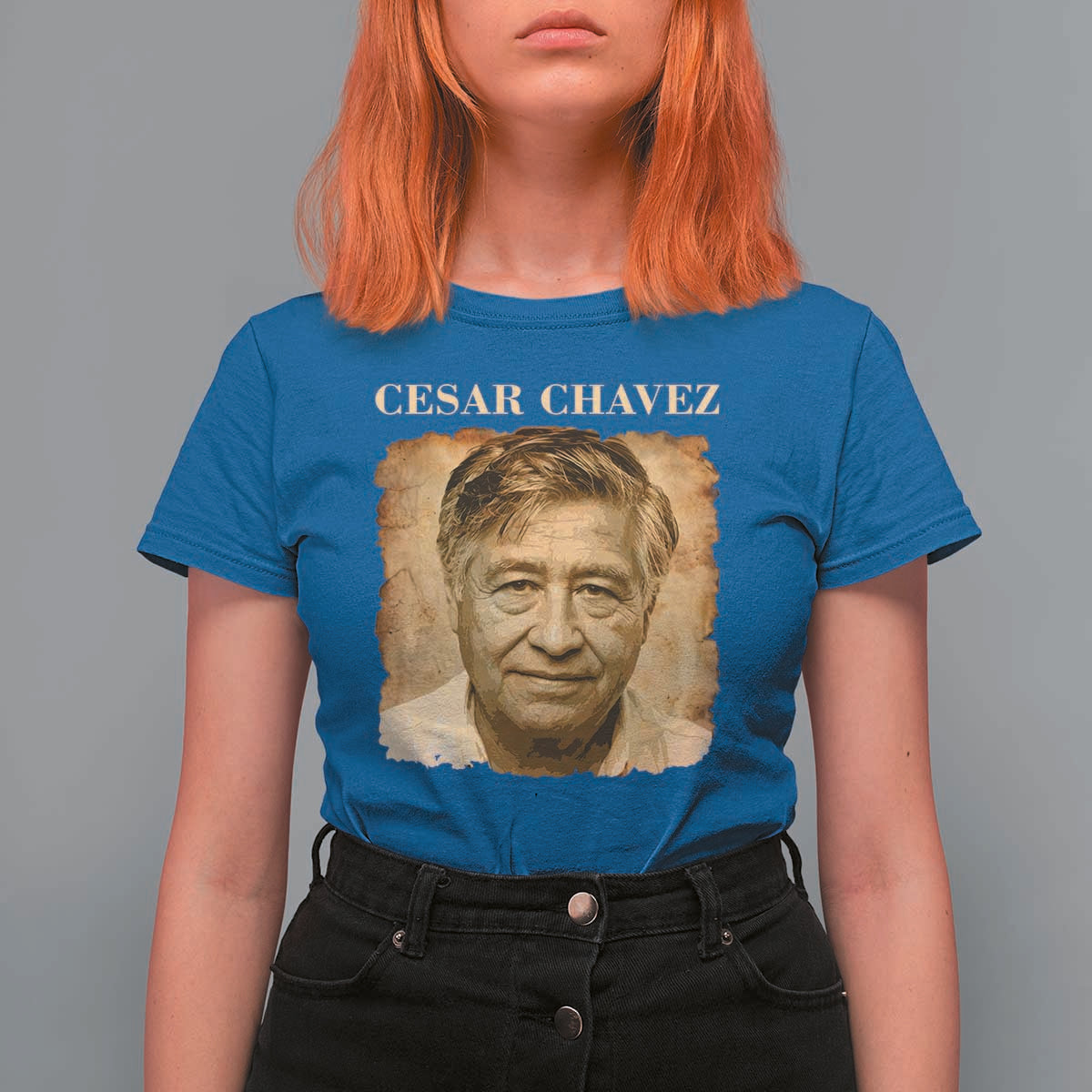 Cesar Chavez T Shirt For Women Mexican American Pride Latino Heritage
