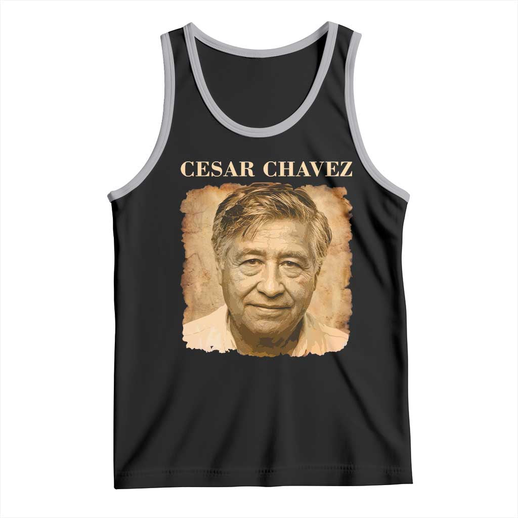 Cesar Chavez Tank Top Mexican American Pride Latino Heritage