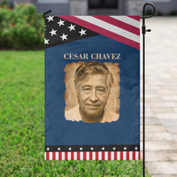 Cesar Chavez Garden Flag Mexican American Pride Latino Heritage