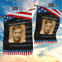 Cesar Chavez Garden Flag Mexican American Pride Latino Heritage