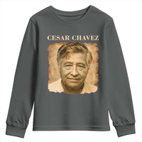 Cesar Chavez Youth Sweatshirt Mexican American Pride Latino Heritage