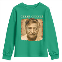 Cesar Chavez Youth Sweatshirt Mexican American Pride Latino Heritage
