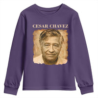 Cesar Chavez Youth Sweatshirt Mexican American Pride Latino Heritage