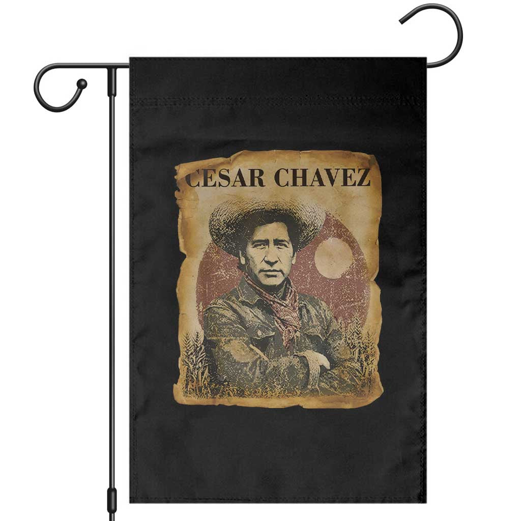 Cesar Chavez Garden Flag Hispanic Heritage Mexican American Pride Latino