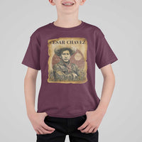 Cesar Chavez T Shirt For Kid Hispanic Heritage Mexican American Pride Latino