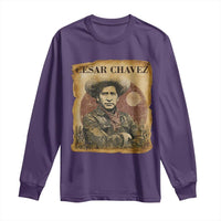 Cesar Chavez Long Sleeve Shirt Hispanic Heritage Mexican American Pride Latino