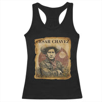 Cesar Chavez Racerback Tank Top Hispanic Heritage Mexican American Pride Latino